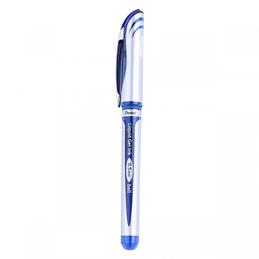 Bộ 3 Bút Ký Mực Gel Pentel Xanh BLN55 0.5mm