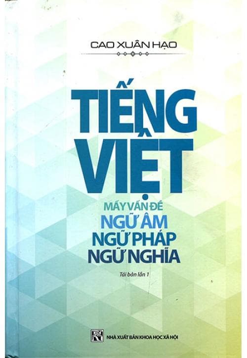 Sách Tiếng Việt Mấy Vấn Đề Ngữ Âm Ngữ Pháp Ngữ Nghĩa