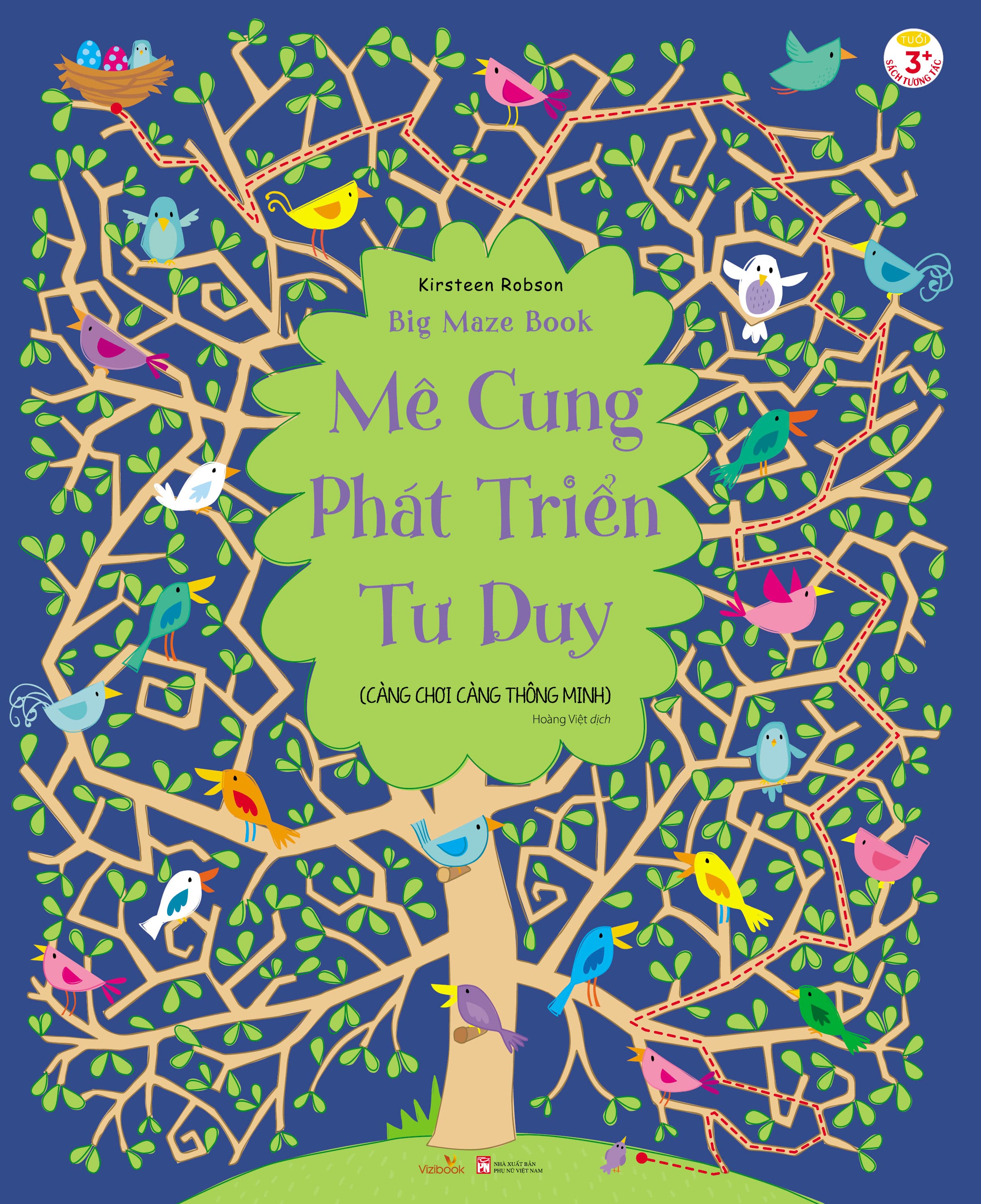Sách Mê Cung Phát Triển Tư Duy Big Maze Book