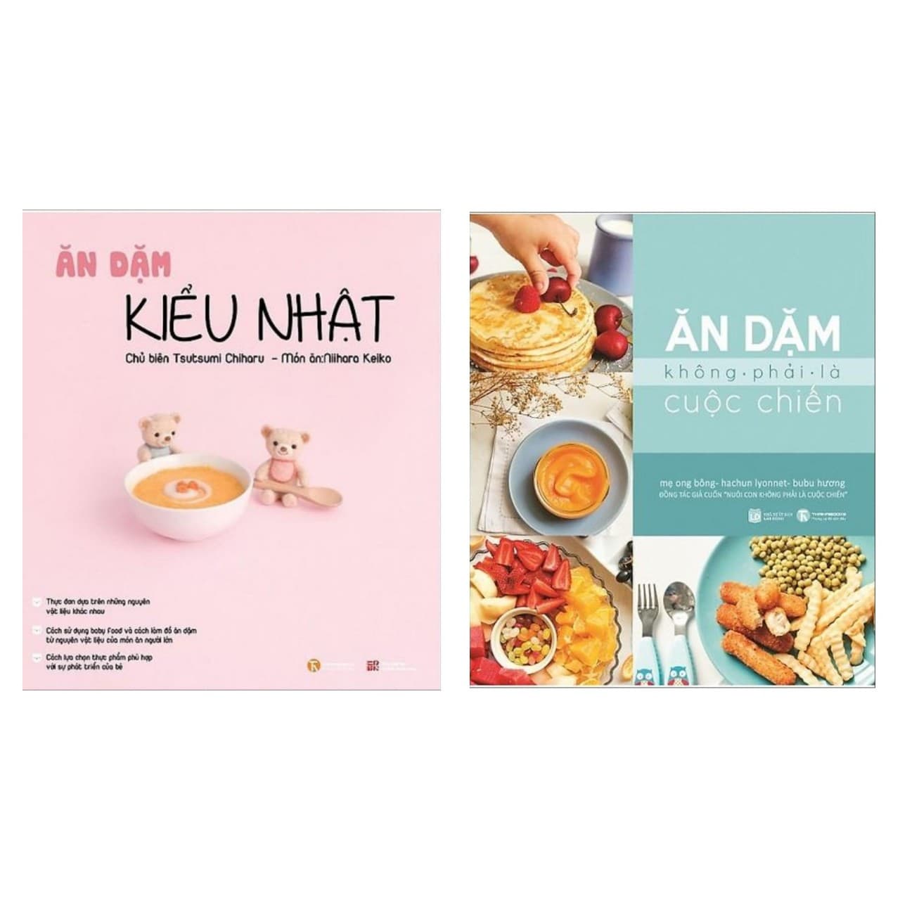 Combo Ăn Dặm Kiểu Nhật Ăn Dặm Không Phải Là Cuộc Chiến Tặng kèm poster An Toàn Cho Con Yêu Quy Tắc 5 Ngón Tay