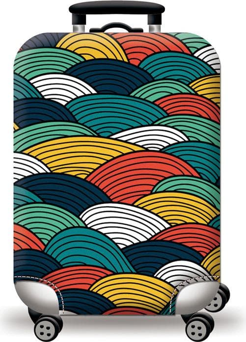 Túi bọc bảo vệ vali Áo vỏ bọc vali Sóng Biển Size L