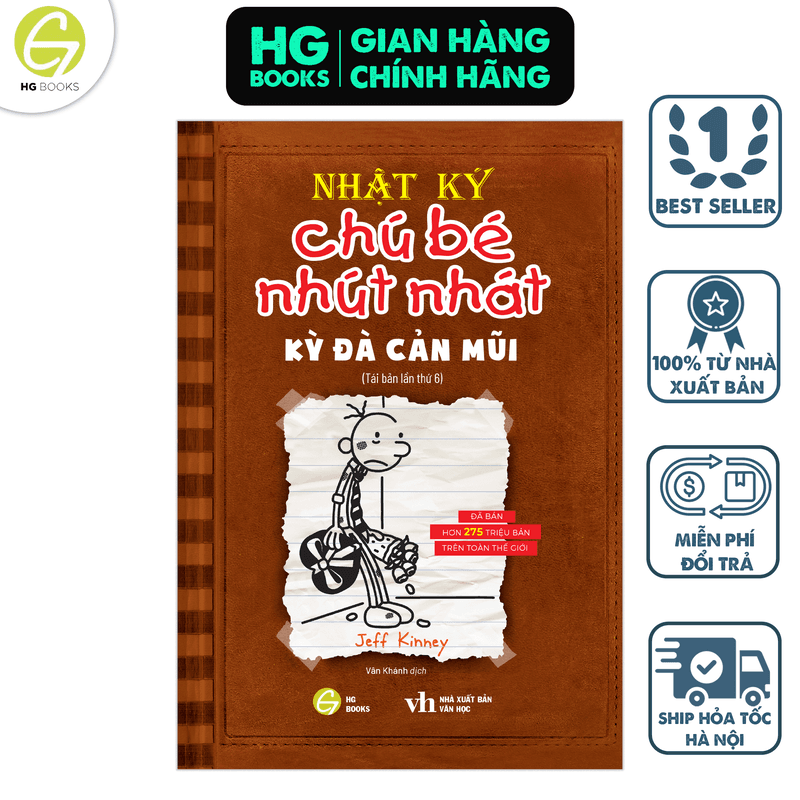 Nhật Ký Chú Bé Nhút Nhát Tập 7 Kỳ Đà Cản Mũi phiên bản Tiếng Việt