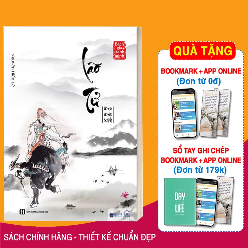 Sách Lão Tử Đạo Đức kinh Nguyễn Hiến Lê Tuyển Tập Bách Gia Tranh Minh