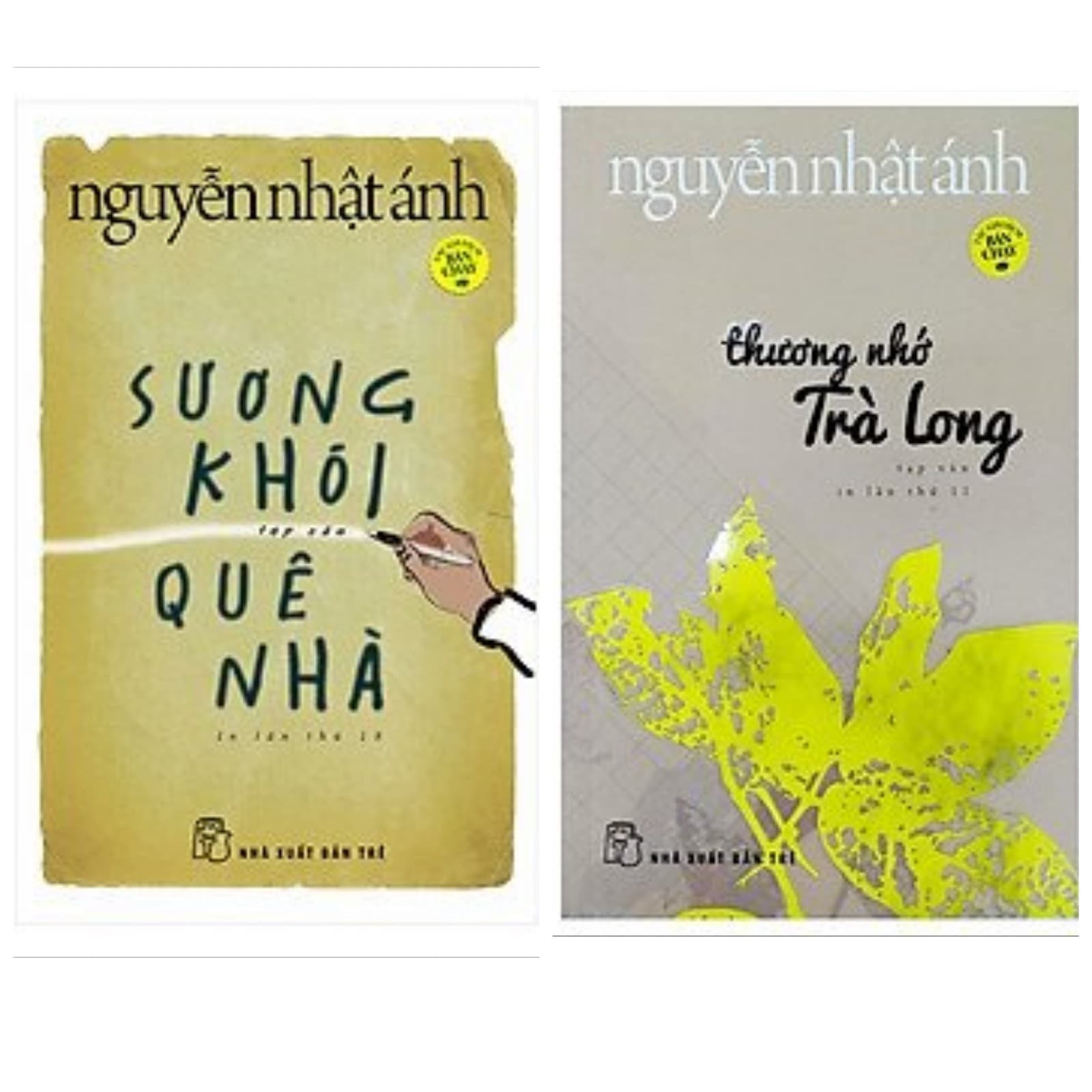 Combo 2 cuốn truyện của Nguyễn Nhật Ánh Sương Khói Quê Nhà Thương Nhớ Trà Long