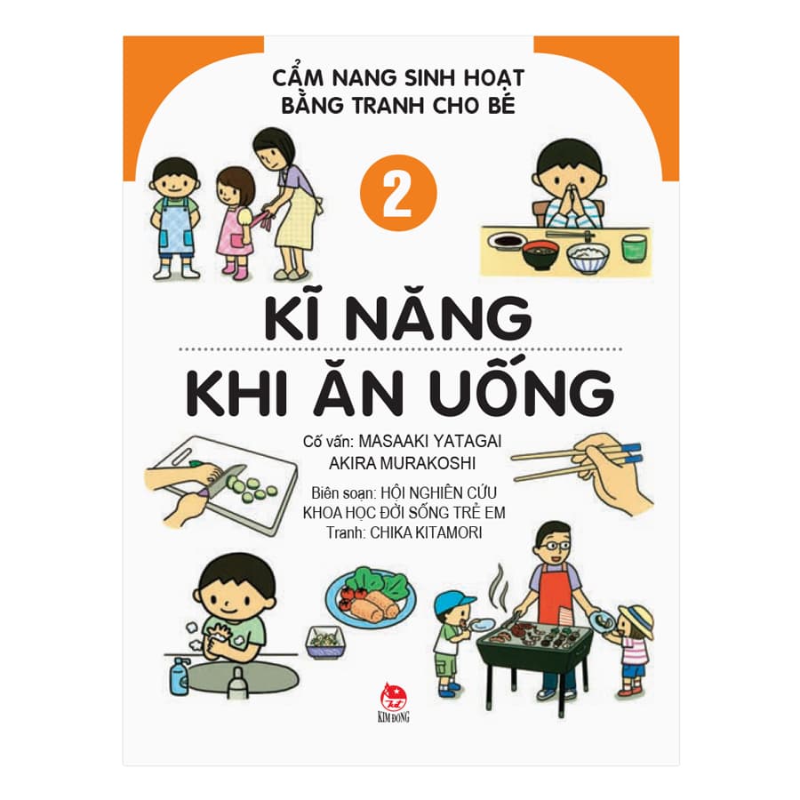 Sách Cẩm Nang Sinh Hoạt Bằng Tranh Cho Bé Tập 2 Kĩ Năng Khi Ăn Uống 2019