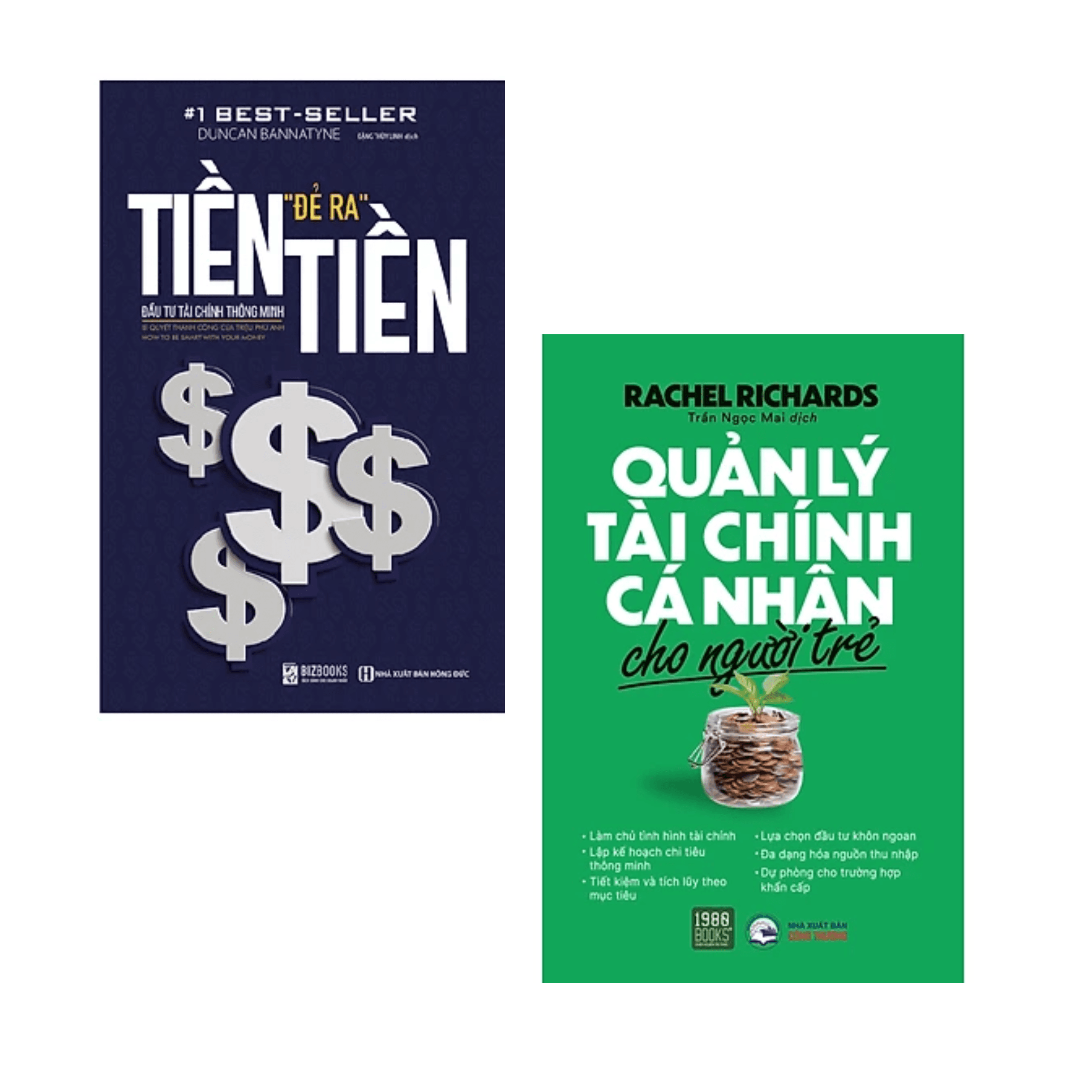 Combo 2Q Quản Lý Tài Chính Cá Nhân Cho Người Trẻ Tiền Đẻ Ra Tiền Đầu Tư Tài Chính Thông Minh Sách Bí Quyết Đầu Tư Sáng Suốt Để Gia Tăng Thu Nhập