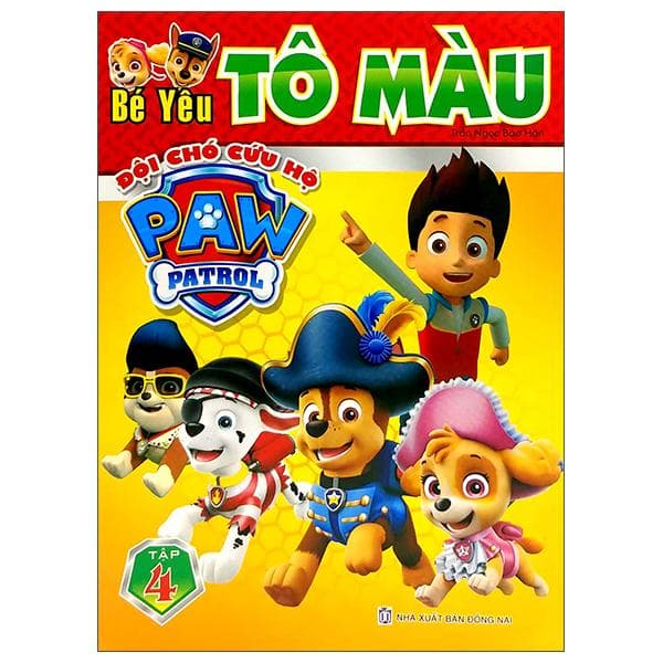 Bé Yêu Tô Màu Đội Chó Cứu Hộ Paw Patrol Tập 4