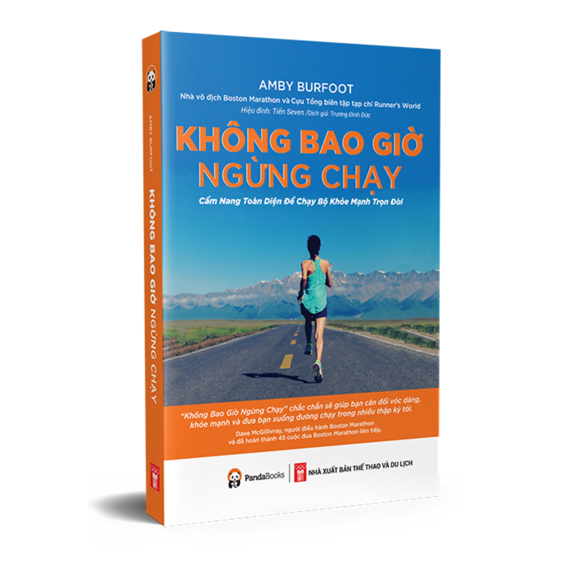 Sách Không Bao Giờ Ngừng Chạy Tái Bản 2021