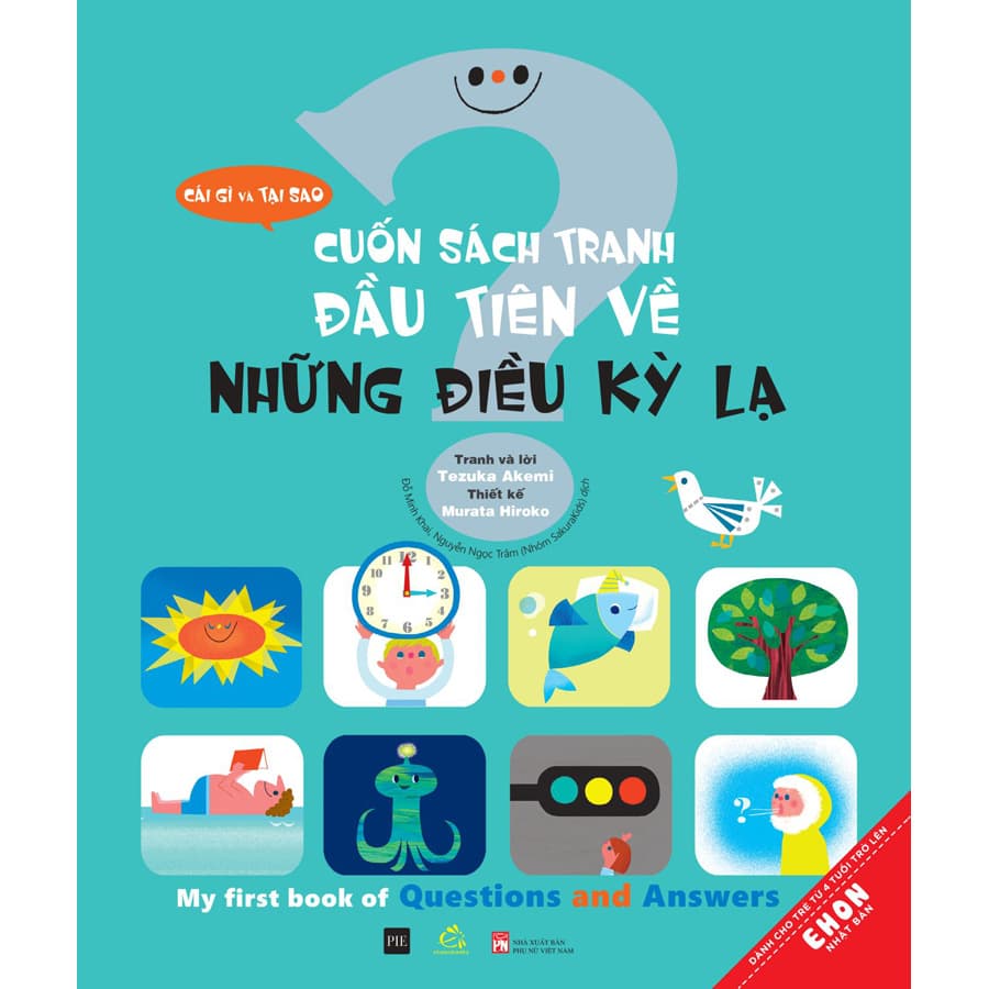 Cuốn Sách Tranh Đầu Tiên Về Những Điều Kỳ Lạ Ehon Nhật Bản