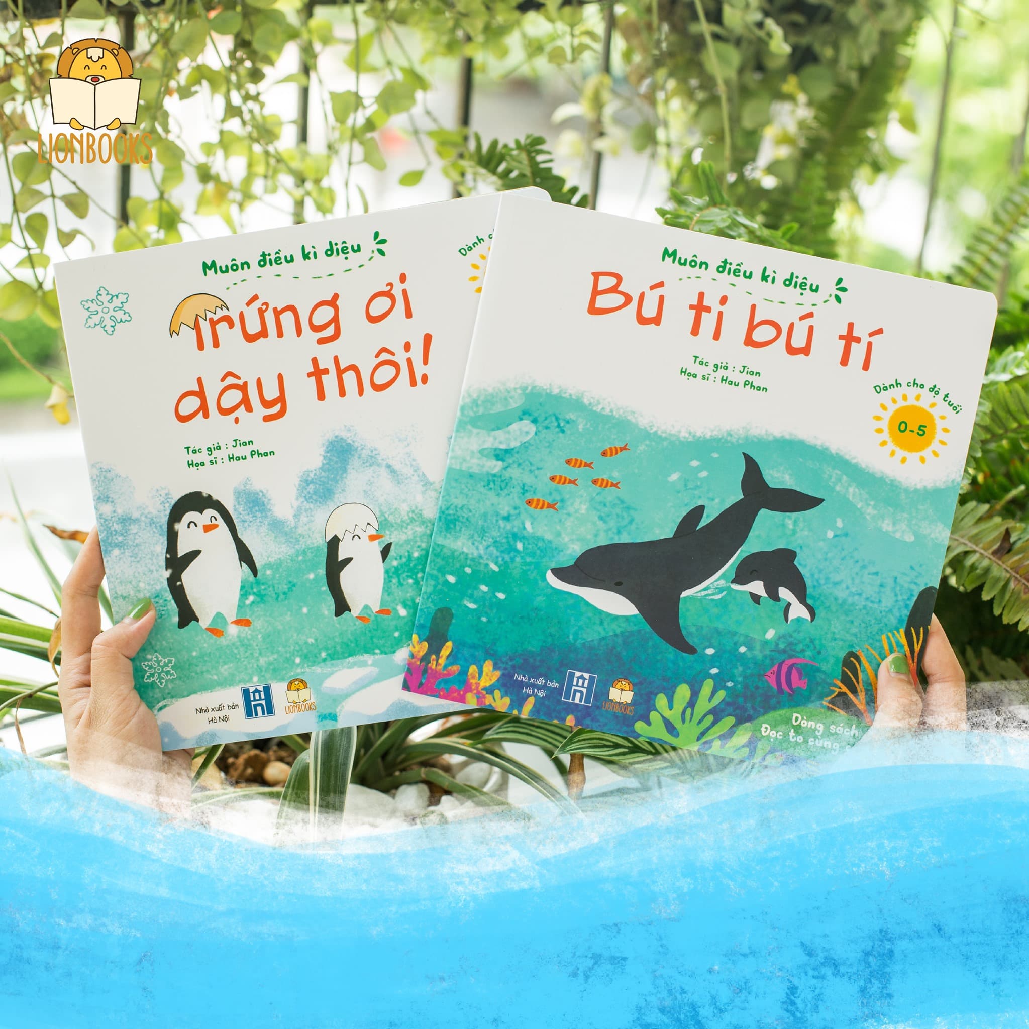 Set 2 Cuốn Thơ Bú Ti Bú Tí Trứng Ơi Dậy Thôi Sách Truyện Cho Bé Tập Nói Tập Đọc Chữ To