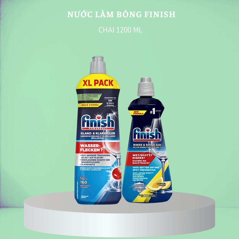 Nước làm bóng Finish 1.150ml Siêu tiết kiệm Bóng finish 1150ml