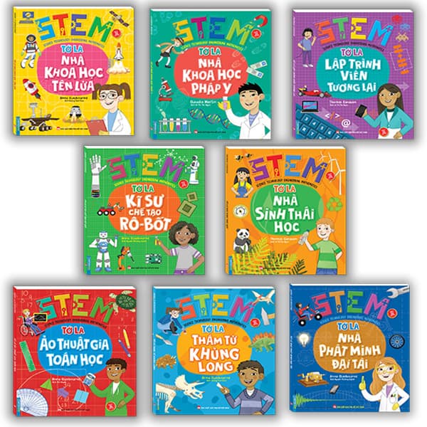 Combo Trọn Bộ 8 Cuốn STEM