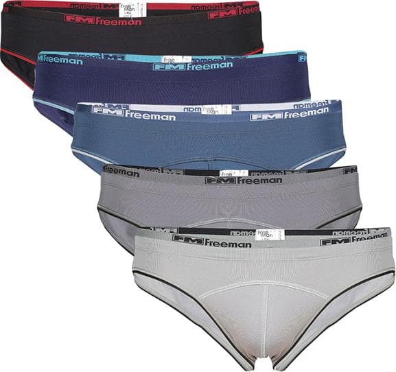 Combo 5 Quần Lót Nam Freeman 6023 CB5 M Size M