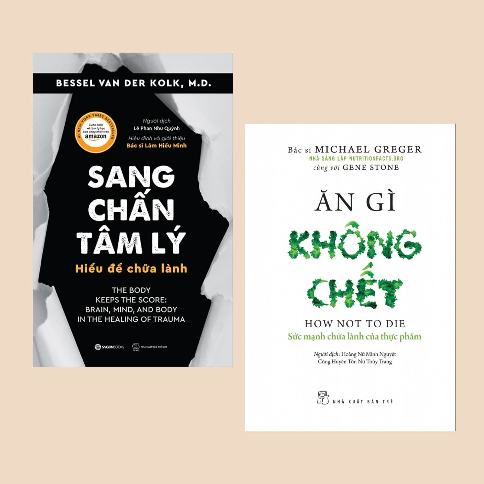 Combo Sách Về Sức Khỏe Sang Chấn Tâm Lý Hiểu Để Chữa Lành Ăn Gì Không Chết Sức Mạnh Chữa Lành Của Thực Phẩm