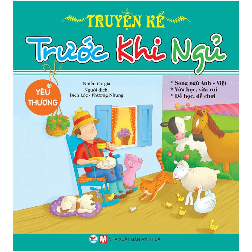 Truyện Kể Trước Khi Ngủ Yêu Thương Song Ngữ Anh Việt