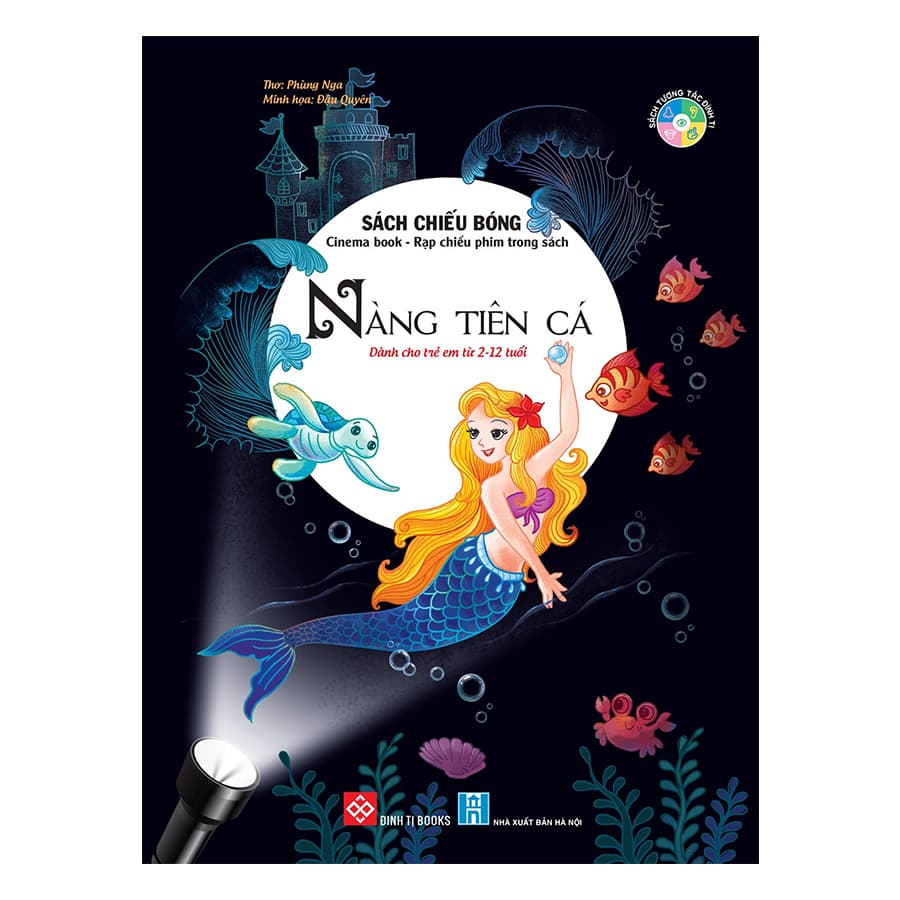 Sách Tương Tác Sách Chiếu Bóng Cinema Book Rạp Chiếu Phim Trong Sách Nàng Tiên Cá