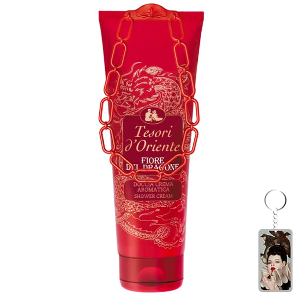 Sữa tắm xích rồng đỏ Tesori dOriente Dragone 250ml Móc khóa