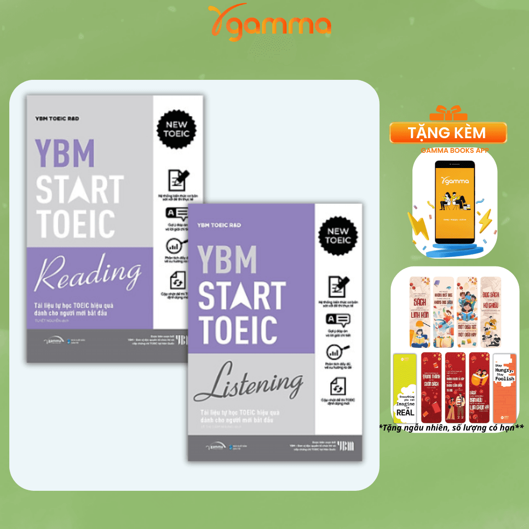 Combo YBM TOEIC Start Reading YBM TOEIC Start Listening