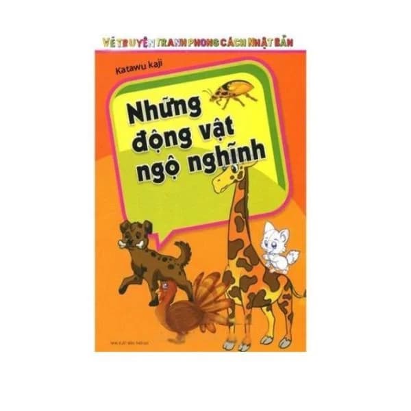 Vẽ Truyện Tranh Theo Phong Cách Nhật Bản Những Động Vật Ngộ Nghĩnh