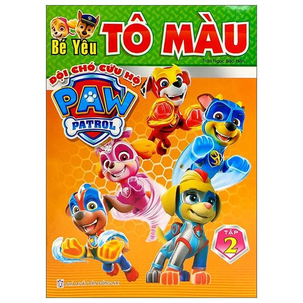 Bé Yêu Tô Màu Đội Chó Cứu Hộ Paw Patrol Tập 2