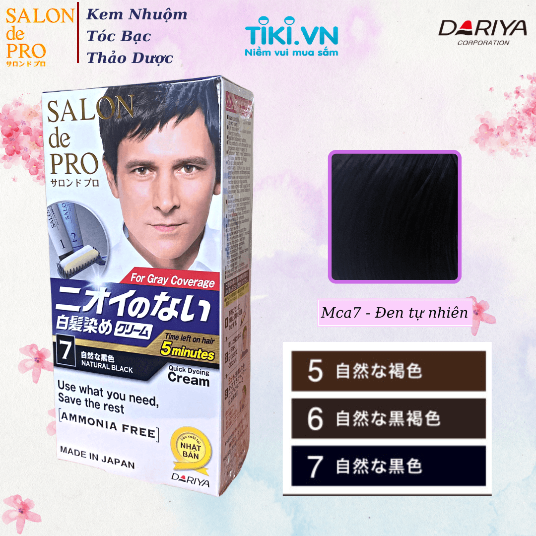 Kem nhuộm tóc Salon de Pro MCa7