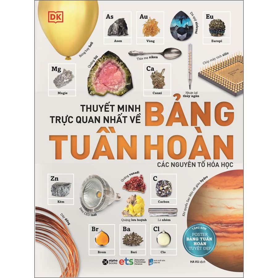 Sách THUYẾT MINH TRỰC QUAN NHẤT VỀ BẢNG TUẦN HOÀN CÁC NGUYÊN TỐ HÓA HỌC