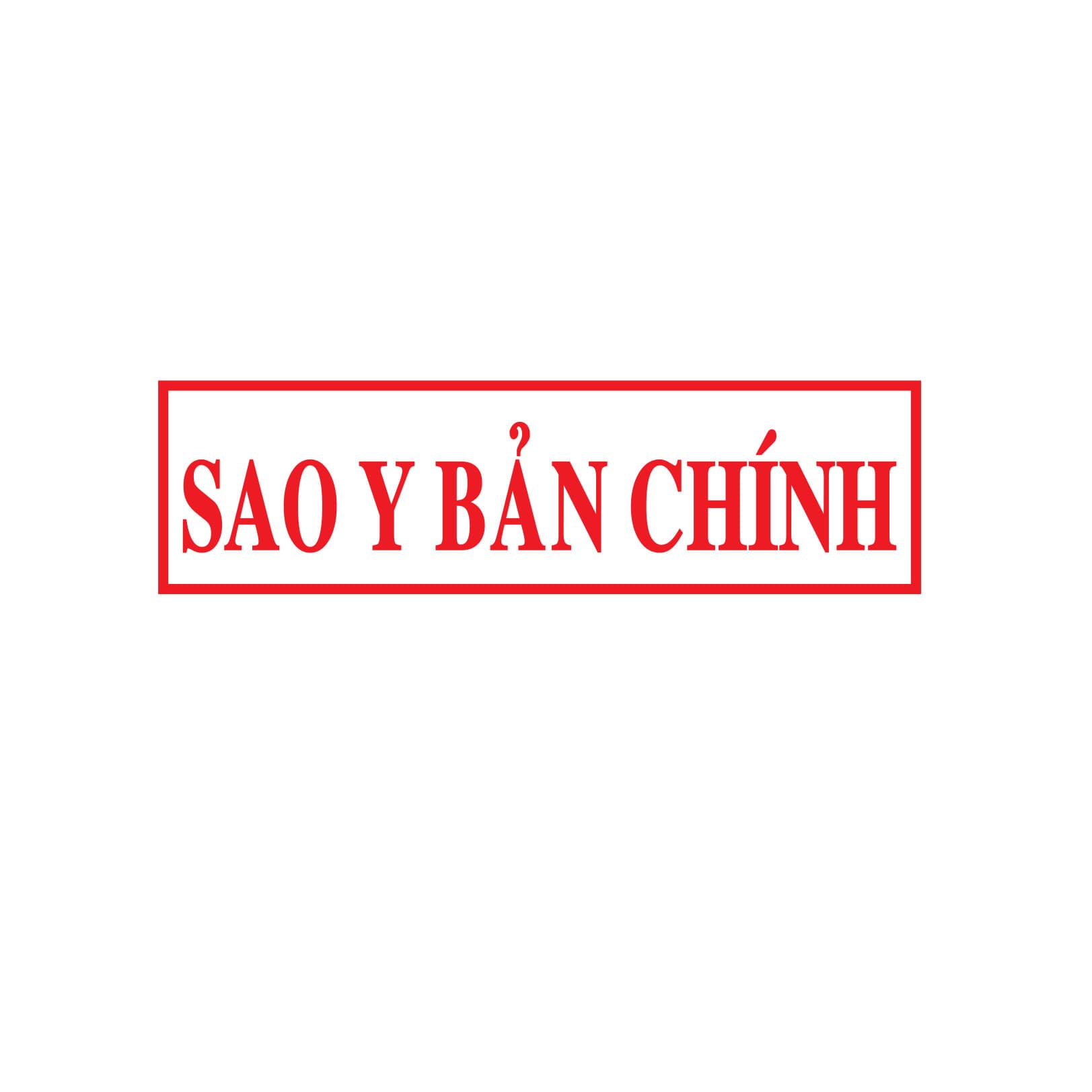 Mộc Dấu SAO Y BÁN CHÍNH HIỆU SHINY Và Con Dấu SAO Y BẢN CHÍNH kèm ngày tháng năm hiệu SHINY SAO Y BẢN CHÍNH