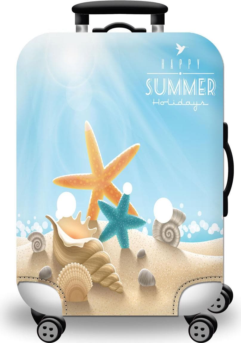 Túi bọc bảo vệ vali Áo vỏ bọc vali Summer Size L