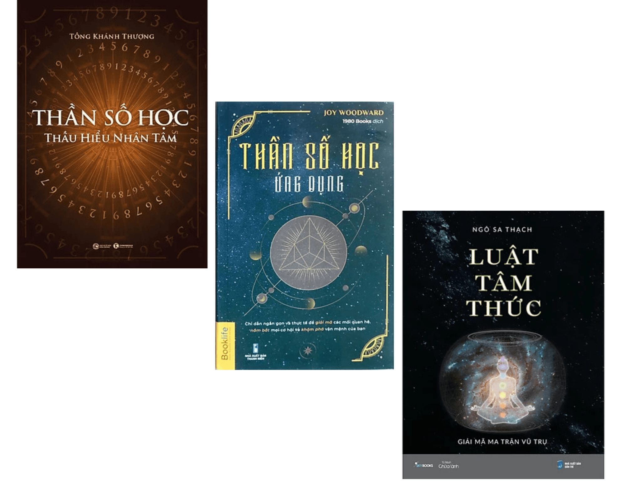 Combo 3Q Thần Số Học Thấu Hiểu Nhân Tâm Thần Số Học Ứng Dụng Luật Tâm Thức