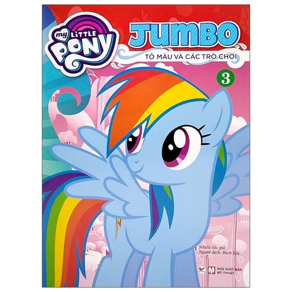 Sách My Little Pony Jumbo Tô Màu Và Các Trò Chơi 3