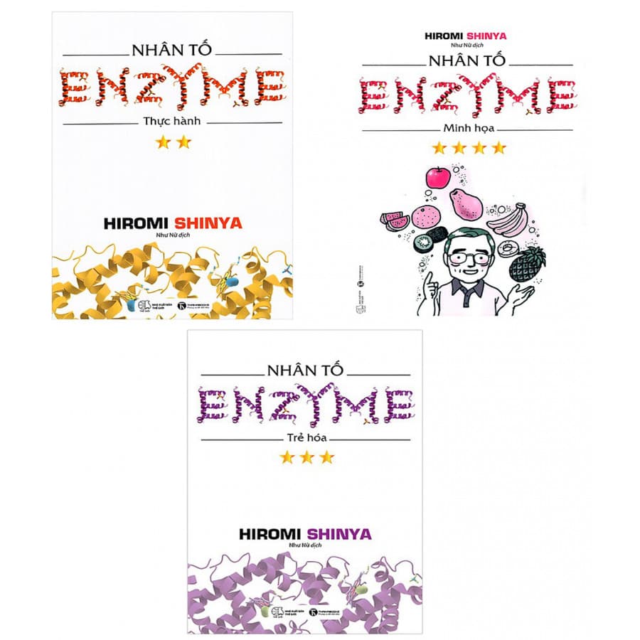 Combo Nhân Tố Enzyme Trẻ Hóa Tái Bản Nhân Tố Enzyme Minh Họa Tái Bản Nhân Tố Enzyme Thực Hành Tái Bản