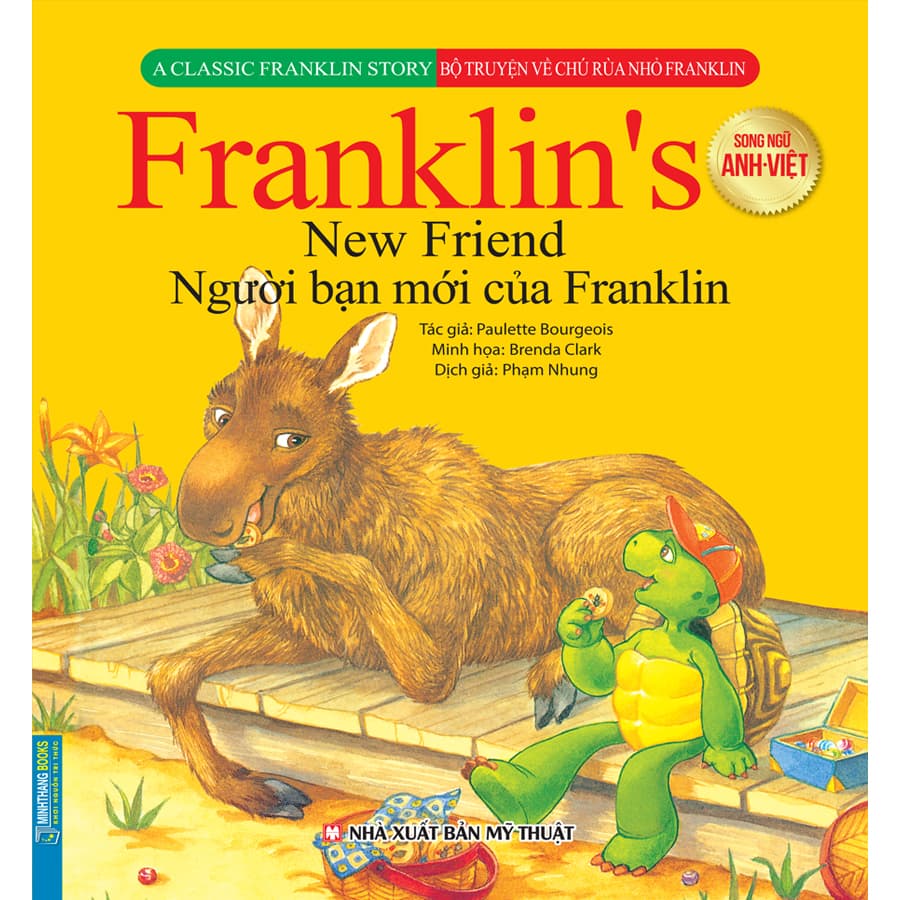 Bộ Truyện Về Chú Rùa Nhỏ Franklin Người Bạn Mới Của Franklin Song Ngữ Anh Việt