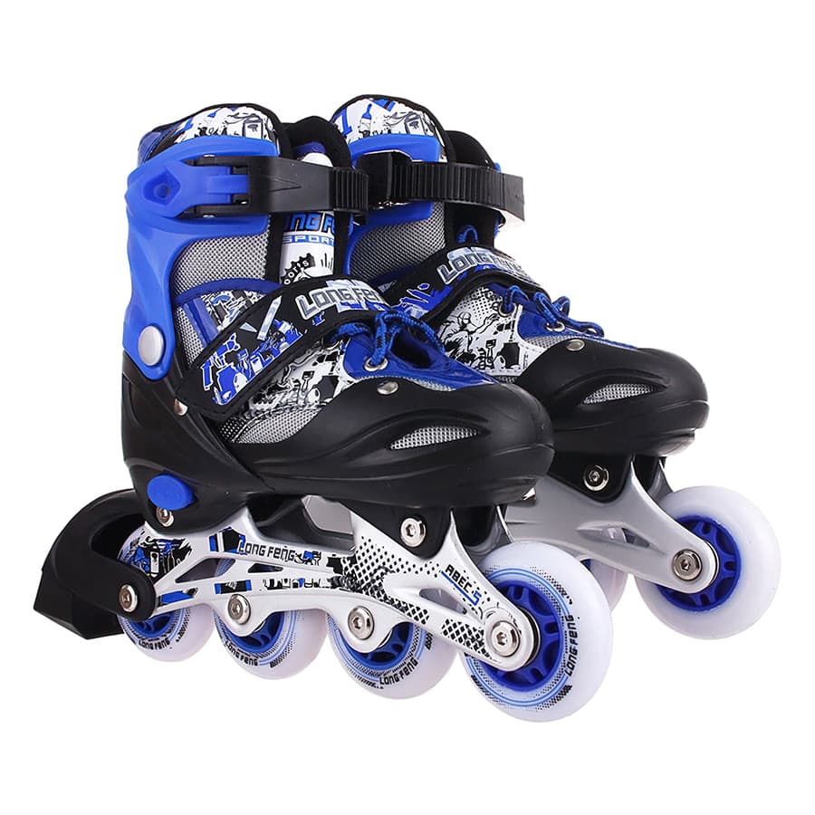 Giày Trượt Patin Longfeng 906 Đại Nam Sport LF906L Size L Xanh