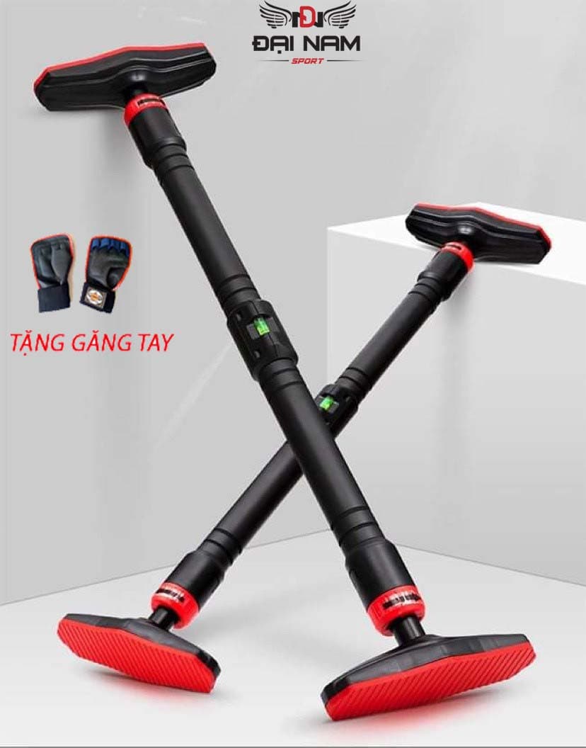 Xà Đơn Treo Tường 2023 Thế Hệ Mới Tích Hợp Giọt Nước Chỉnh Thăng Bằng Chịu Lực 250kg Đại Nam Sport Tặng Găng Tay Tập Xà 90 140cm