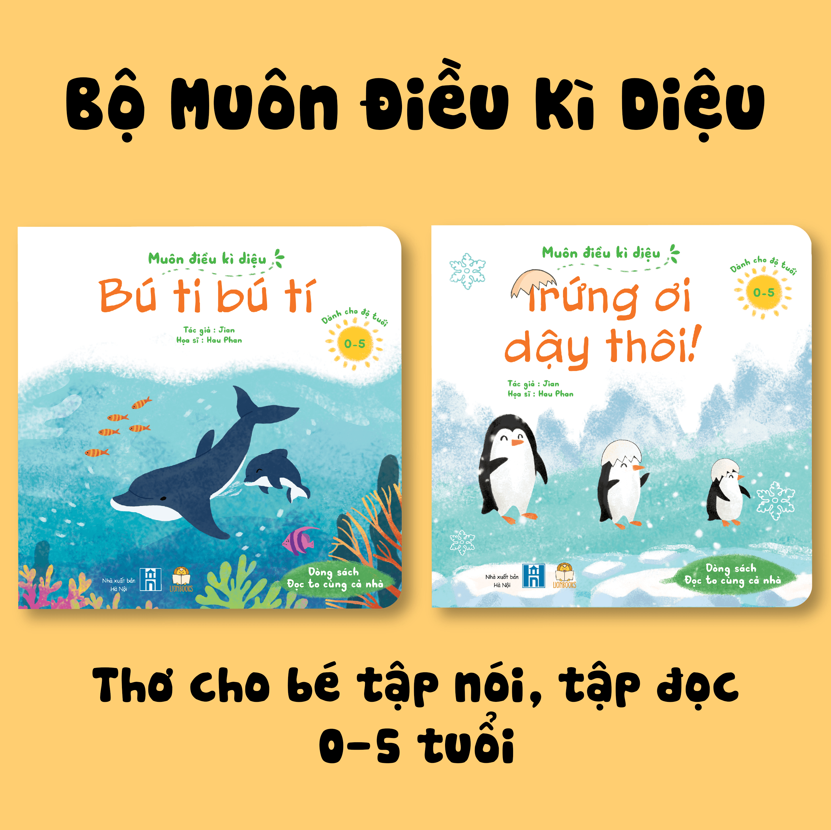Sách Nhận Biết &Phân Biệt Cho Bé Bộ Muôn Điều Kì Diệu 2 Cuốn Thơ Cho Trẻ Tập Nói Tập Đọc 0 3 5 Tuổi