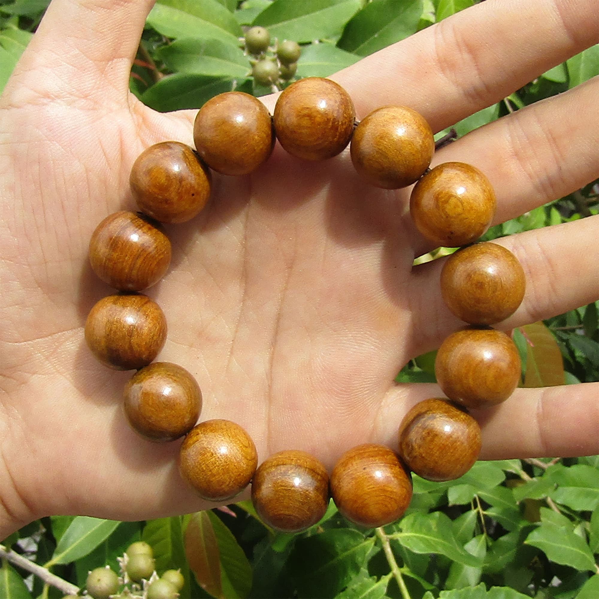 Vòng Gỗ Bách Xanh TOKDODO 16 ly Vòng tròn