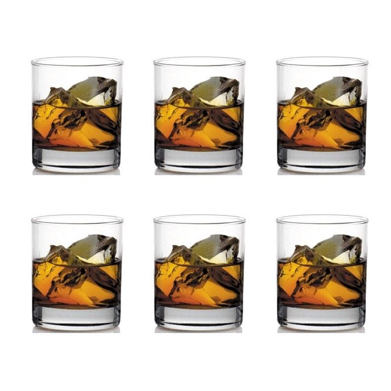 BỘ 6 CỐC THỦY TINH OCEAN SAN MARINO ROCK B0409 250ML