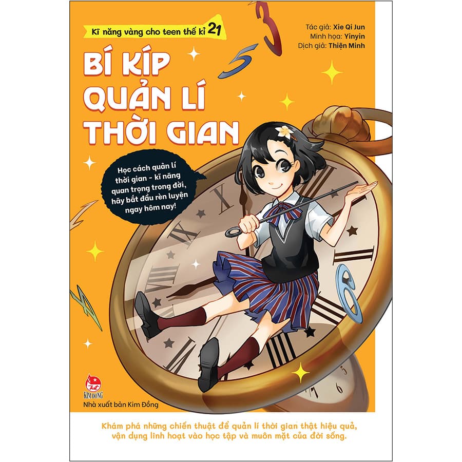 Sách Kĩ Năng Vàng Cho Teen Thế Kỉ 21 Bí Kíp Quản Lí Thời Gian