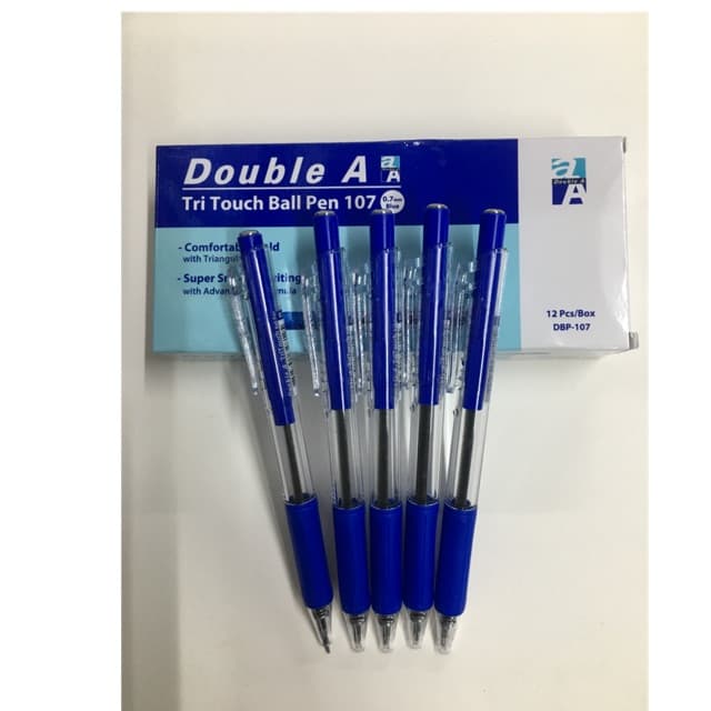 Bút bi TriTouch ngòi 0.7mm hộp 12 cái xanh