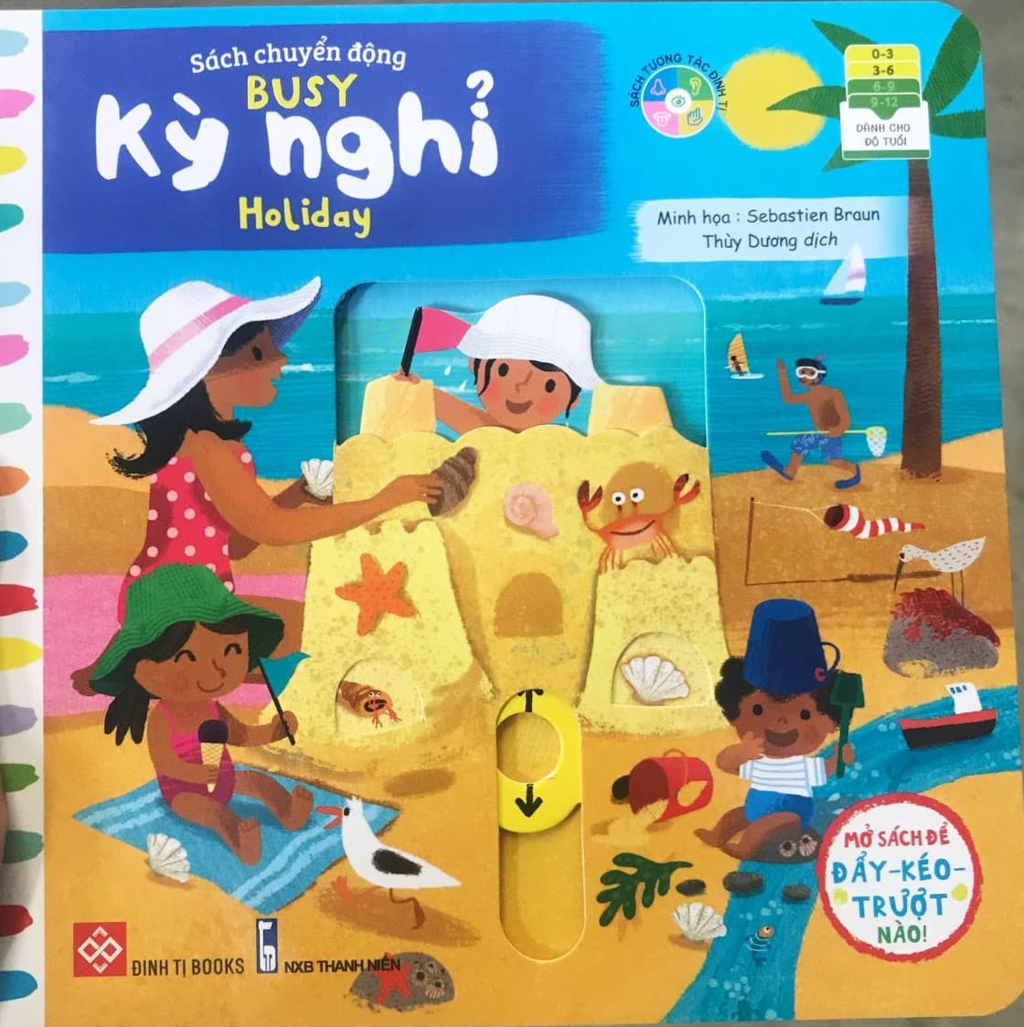 Sách Tương Tác Sách Chuyển Động Busy Holiday Kỳ Nghỉ