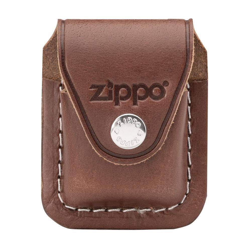 Bao da đựng bật lửa Zippo màu nâu