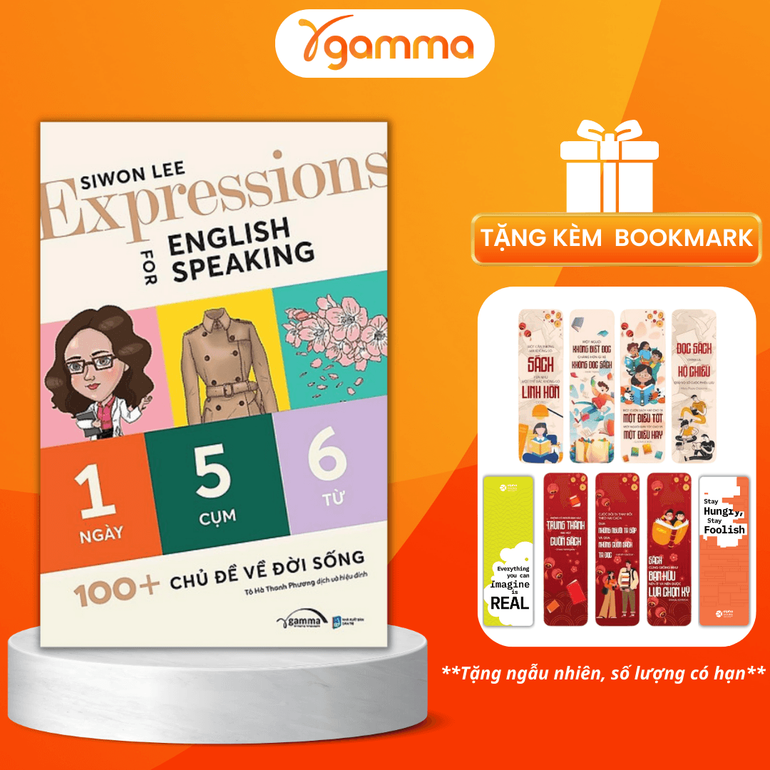 Sách Expressions For English Speaking 1 Ngày 5 Cụm 6 Từ Alphabooks BẢN QUYỀN