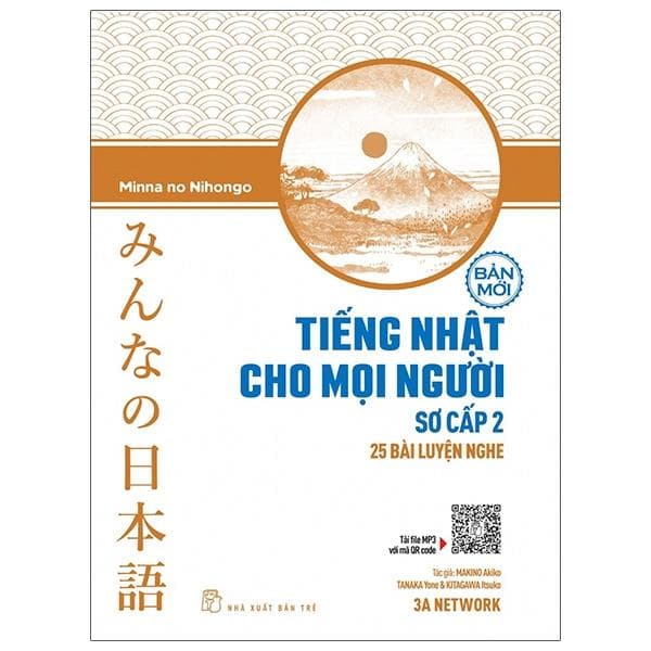 Sách Tiếng Nhật Cho Mọi Người Sơ Cấp 2 25 Bài Luyện Nghe