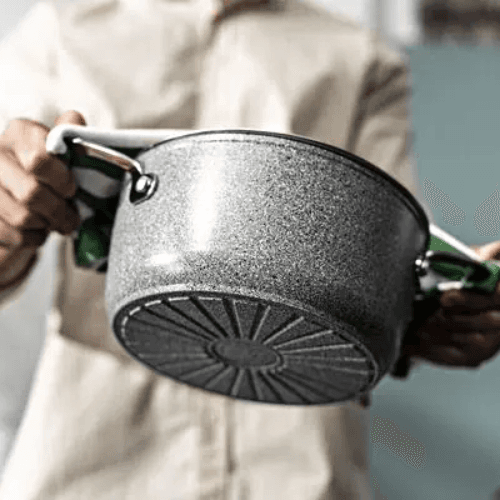 BALLARINI Nồi nhôm chống dính Salina Granititum 24cm 4.7L