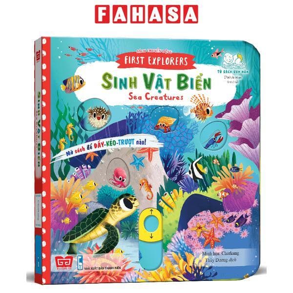 Sách Tương Tác Sách Chuyển Động First Explorers Sea Creatures Sinh Vật Biển