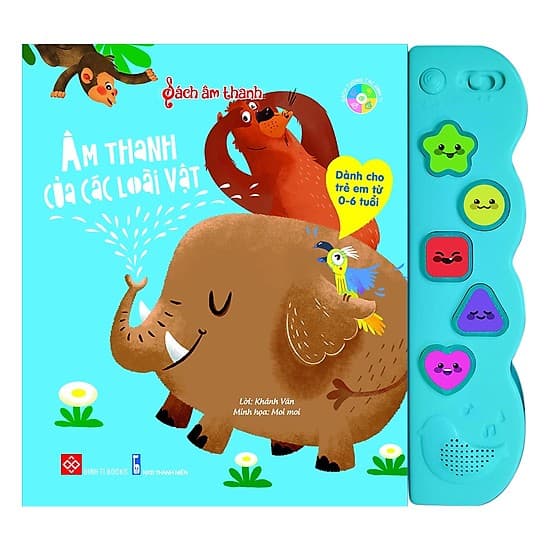 Cuốn Sách Kiến Thức Bách Khoa Cho Bé Sách Tương Tác Sách Âm Thanh Âm Thanh Của Các Loài Vật