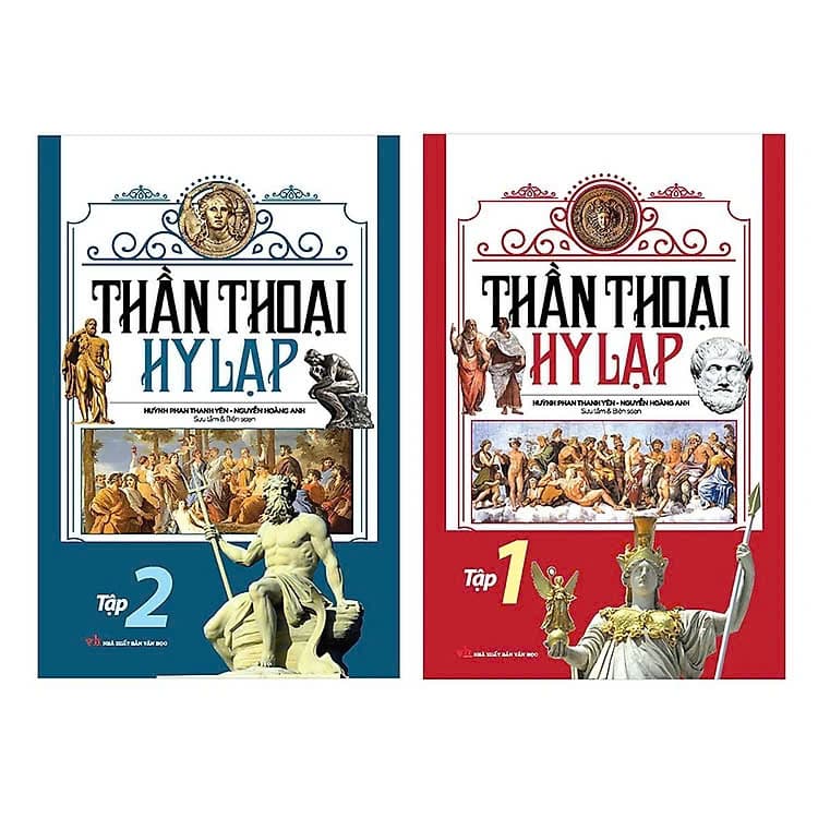 Sách Thần Thoại Hy Lạp Trọn Bộ 2 Tập