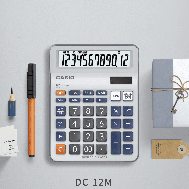 Máy tính CASIO DC 12M PL