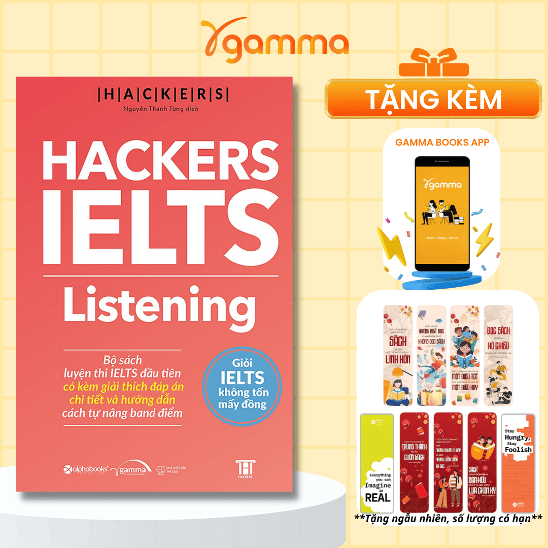 Sách Hackers IELTS Listening