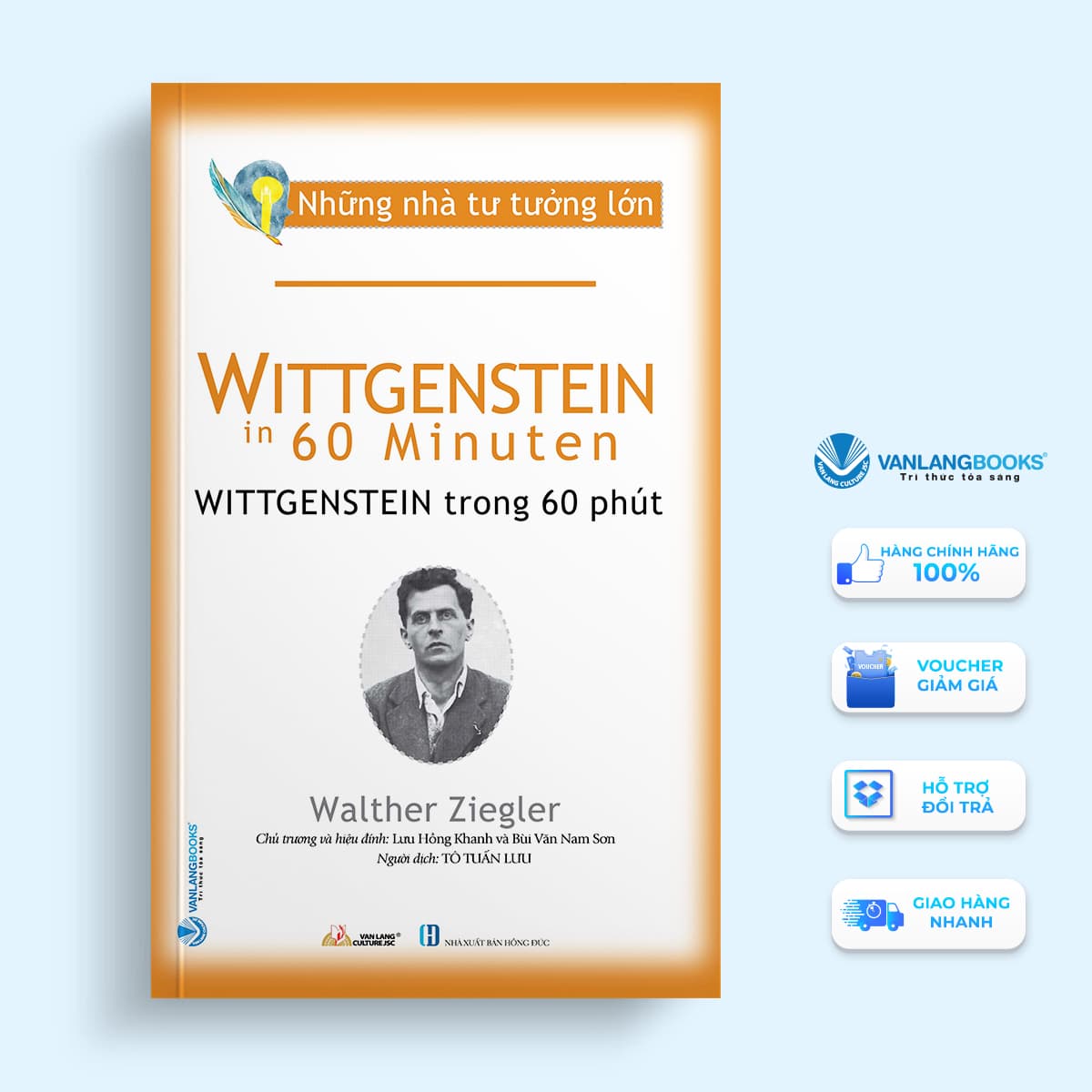 Những Nhà Tư Tưởng Lớn Wittgenstein In 60 Minuten Wittgenstein Trong 60 Phút Vanlangbooks
